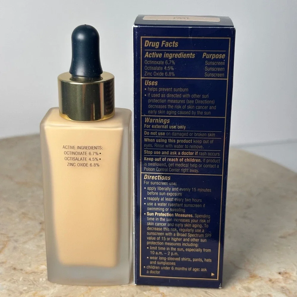 Estee Lauder Futurist SkinTint Serum 1oz‎ 1W1 Bone SPF 20 Botanical Oil Infusion